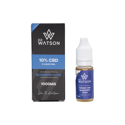 made by: Dr Watson price:£17.49 Dr Watson 1000mg Full Spectrum CBD E-liquid 10ml next day delivery at Vape Street UK