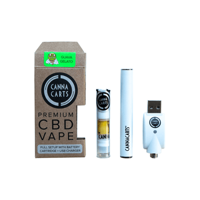 made by: Cannacarts price:£39.90 Cannacarts Premium CBD Vape Full Setup next day delivery at Vape Street UK