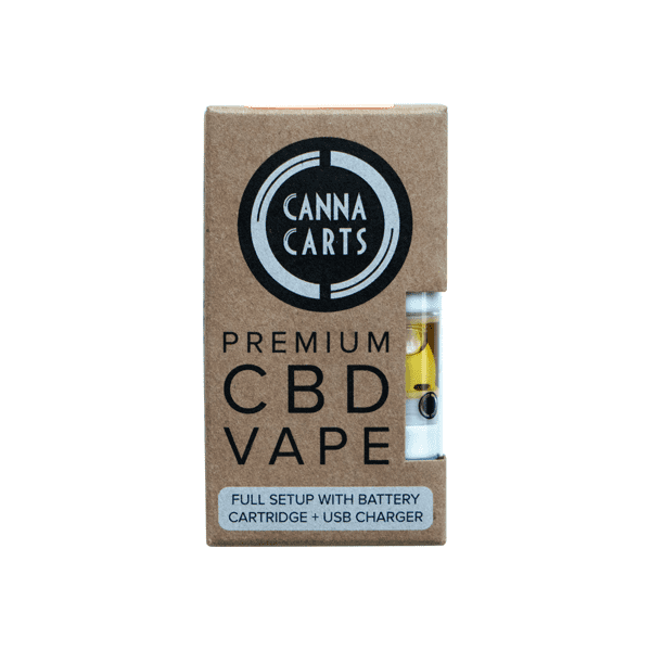 made by: Cannacarts price:£39.90 Cannacarts Premium CBD Vape Full Setup next day delivery at Vape Street UK