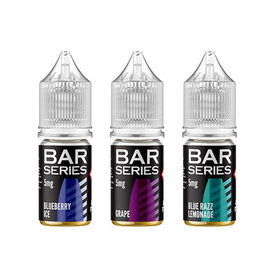 made by: Bar Series price:£3.99 5mg Bar Series Nic Salts 10ml (50VG/50PG) next day delivery at Vape Street UK