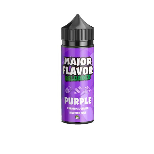 made by: Major Flavor price:£12.50 Major Flavor Reloaded 100ml Shortfill 0mg (70VG/30PG) next day delivery at Vape Street UK