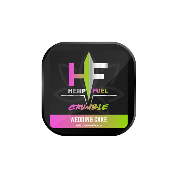 made by: Hemp Fuel price:£9.31 Hemp Fuel 85% Broad Spectrum CBD Crumble Wedding Cake - 1g next day delivery at Vape Street UK