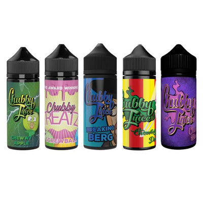 made by: Chubby Juice price:£12.50 Chubby Juice 100ml Shortfill 0mg (70VG/30PG) next day delivery at Vape Street UK