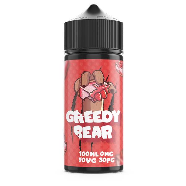 made by: Greedy Bear price:£12.50 Greedy Bear 100ml Shortfill 0mg (70VG/30PG) next day delivery at Vape Street UK