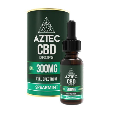 made by: Aztec CBD price:£11.03 Aztec CBD Full Spectrum Hemp Oil 300mg CBD 10ml next day delivery at Vape Street UK