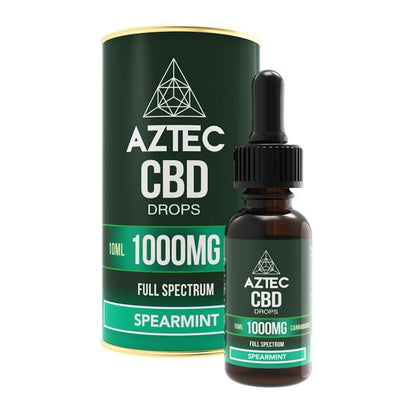 made by: Aztec CBD price:£38.22 Aztec CBD Full Spectrum Hemp Oil 1000mg CBD 10ml next day delivery at Vape Street UK