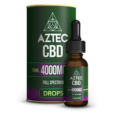 made by: Aztec CBD price:£23.52 Aztec CBD Full Spectrum Hemp Oil 4000mg CBD 10ml next day delivery at Vape Street UK