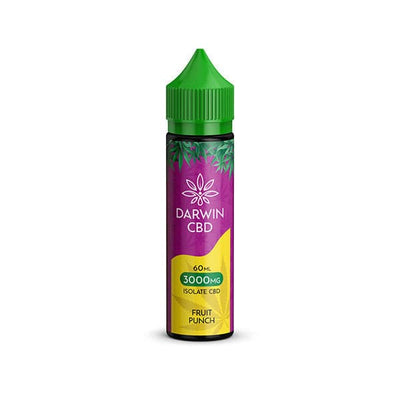 made by: Darwin price:£11.03 Darwin 3000mg CBD Isolate E-Liquid 60ml next day delivery at Vape Street UK