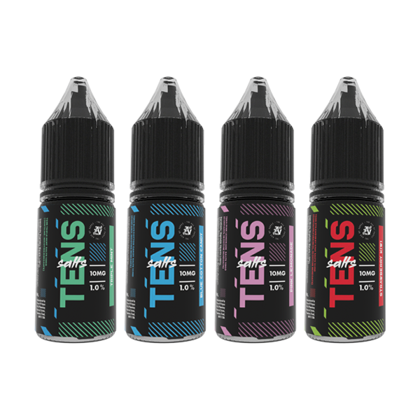 made by: Tens price:£25.30 20mg Tens Salts 10ml Nic Salts (50VG/50PG) next day delivery at Vape Street UK