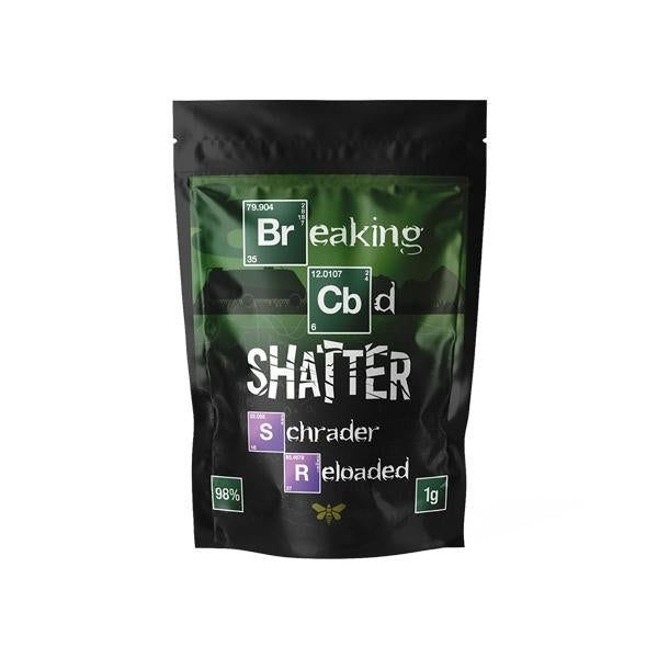 made by: Breaking Bad price:£7.98 Breaking CBD 98% CBD Shatter - 1g next day delivery at Vape Street UK