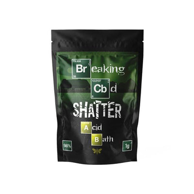 made by: Breaking Bad price:£7.98 Breaking CBD 98% CBD Shatter - 1g next day delivery at Vape Street UK