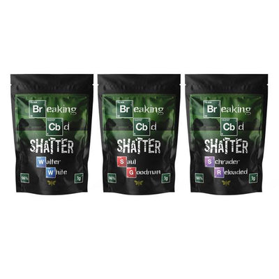 made by: Breaking Bad price:£7.98 Breaking CBD 98% CBD Shatter - 1g next day delivery at Vape Street UK