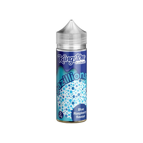 made by: Kingston price:£7.00 Kingston Gazillions 120ml Shortfill 0mg (70VG/30PG) next day delivery at Vape Street UK