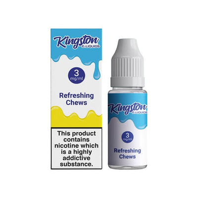 made by: Kingston price:£1.50 Kingston 3mg 10ml E-liquids (50VG/50PG) next day delivery at Vape Street UK