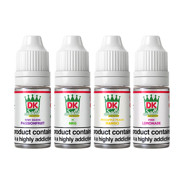 made by: Donut King price:£3.99 20mg DK Salt 10ml Nic Salts (50VG/50PG) next day delivery at Vape Street UK