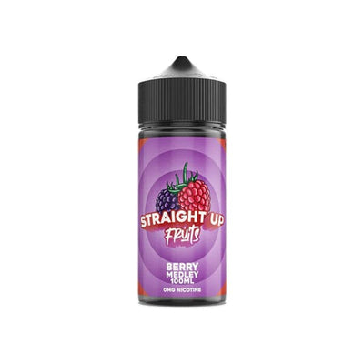 made by: Straight Up Fruits price:£12.50 Straight Up Fruits 100ml Shortfill 0mg (70VG/30PG) next day delivery at Vape Street UK