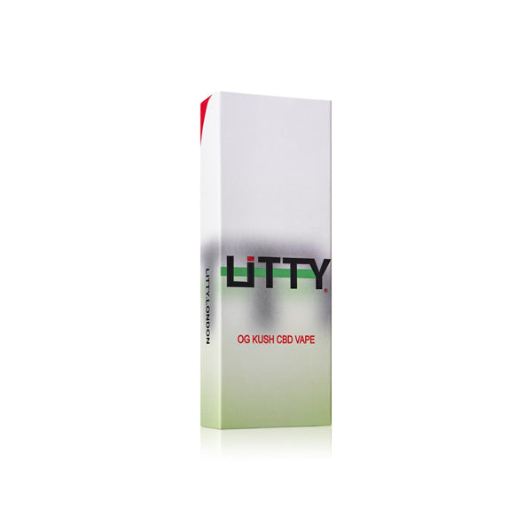 made by: Litty price:£44.10 Litty 40% Broad Spectrum CBD Vape Pen & Kit - Gelato next day delivery at Vape Street UK