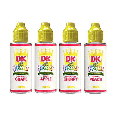 made by: Donut King price:£12.50 DK Fruits 100ml Shortfill 0mg (70VG/30PG) next day delivery at Vape Street UK