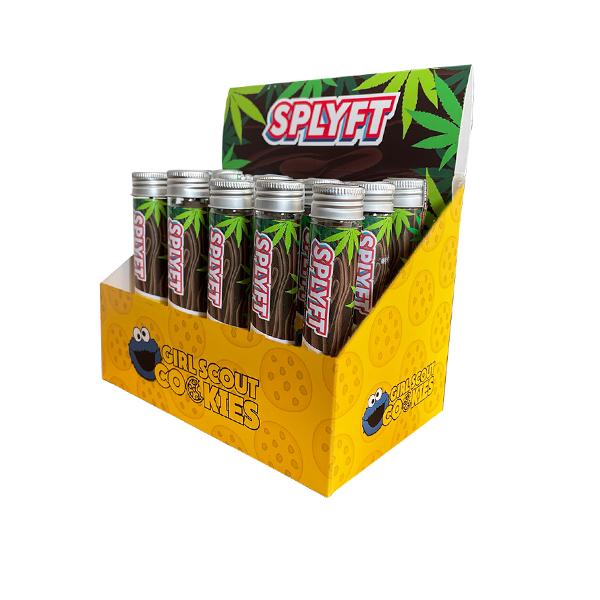 made by: SPLYFT price:£6.30 SPLYFT Cannabis Terpene Infused Hemp Blunt Cones – Girl Scout Cookies next day delivery at Vape Street UK