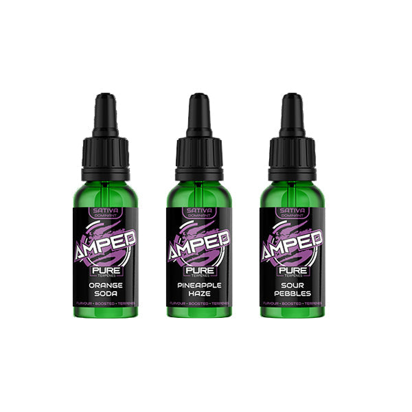 made by: Amped price:£19.60 Amped Sativa Pure Terpenes - 10ml next day delivery at Vape Street UK