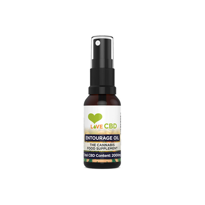 made by: Love CBD price:£76.00 Love CBD 2000mg Entourage CBD Oil Spray - 20ml next day delivery at Vape Street UK