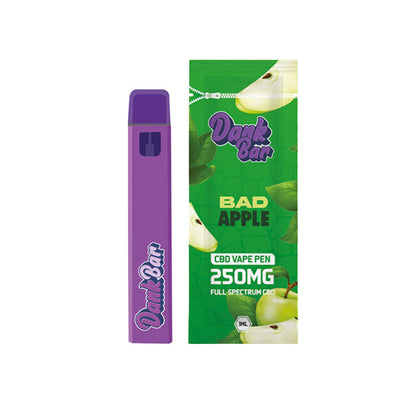 made by: Purple Dank price:£10.71 Dank Bar 250mg Full Spectrum CBD Vape Disposable by Purple Dank - 12 flavours next day delivery at Vape Street UK