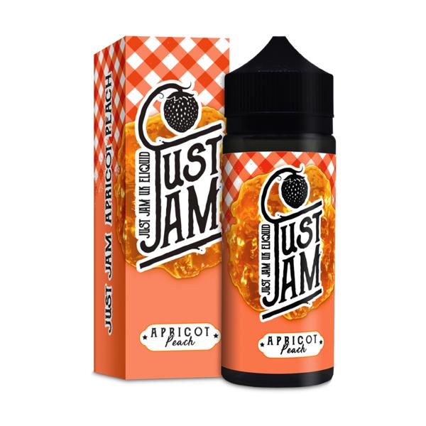 made by: Just Jam price:£4.50 Just Jam Apricot 0mg 100ml Shortfill (70VG/30PG) next day delivery at Vape Street UK