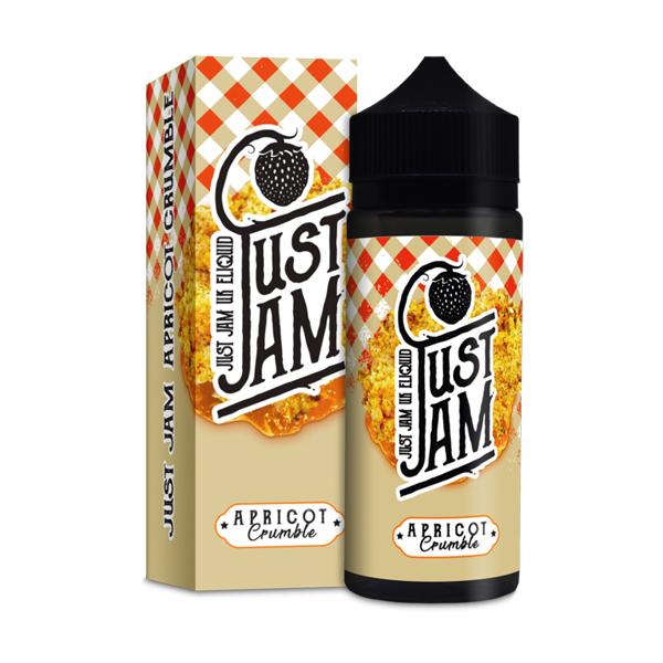 made by: Just Jam price:£4.50 Just Jam Apricot 0mg 100ml Shortfill (70VG/30PG) next day delivery at Vape Street UK