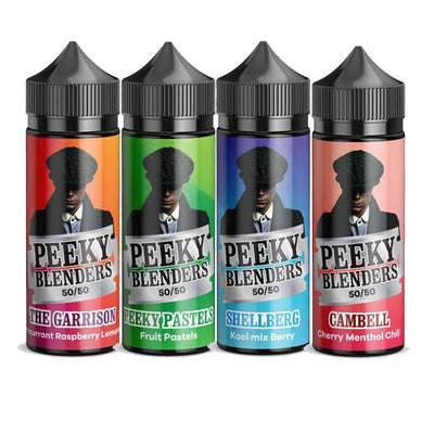 made by: Peaky Blinders price:£6.65 Peeky Blenders 0mg 100ml E-liquid (50VG/50PG) next day delivery at Vape Street UK