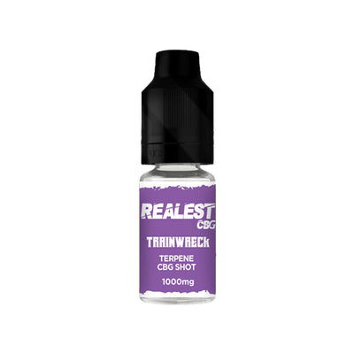 made by: Realest CBD price:£15.00 Realest CBD 1000mg Terpene Infused CBG Booster Shot 10ml (BUY 1 GET 1 FREE) next day delivery at Vape Street UK