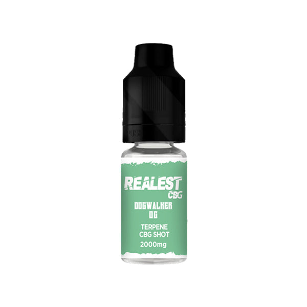 made by: Realest CBD price:£22.50 Realest CBD 2000mg Terpene Infused CBG Booster Shot 10ml (BUY 1 GET 1 FREE) next day delivery at Vape Street UK