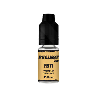 made by: Realest CBD price:£15.50 Realest CBD 1500mg Terpene Infused CBD Booster Shot 10ml (BUY 1 GET 1 FREE) next day delivery at Vape Street UK