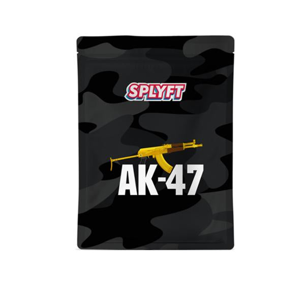 made by: SPLYFT price:£0.95 SPLYFT Original Mylar Zip Bag 3.5g - AK-47 next day delivery at Vape Street UK