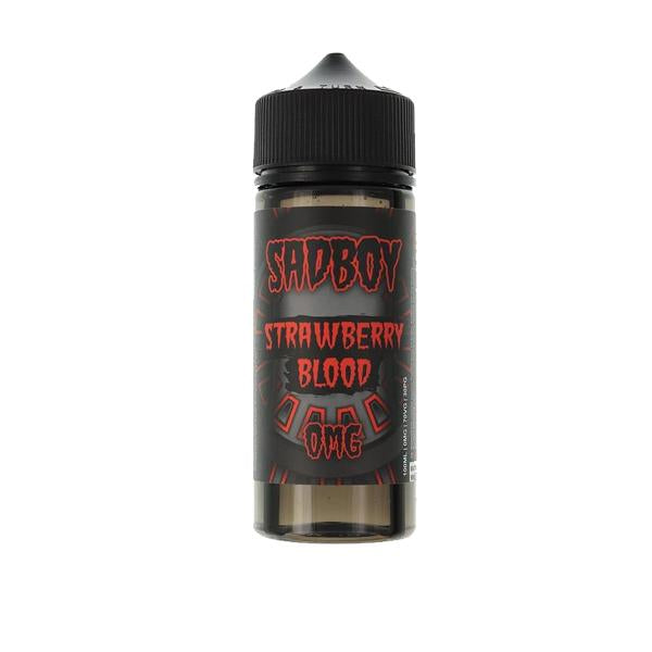 made by: Sadboy price:£12.50 Sadboy Blood Range 100ml Shortfill 0mg (70VG/30PG) next day delivery at Vape Street UK