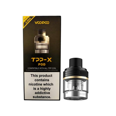 made by: Voopoo price:£6.56 Voopoo TPP-X Replacement Pod 2ml next day delivery at Vape Street UK