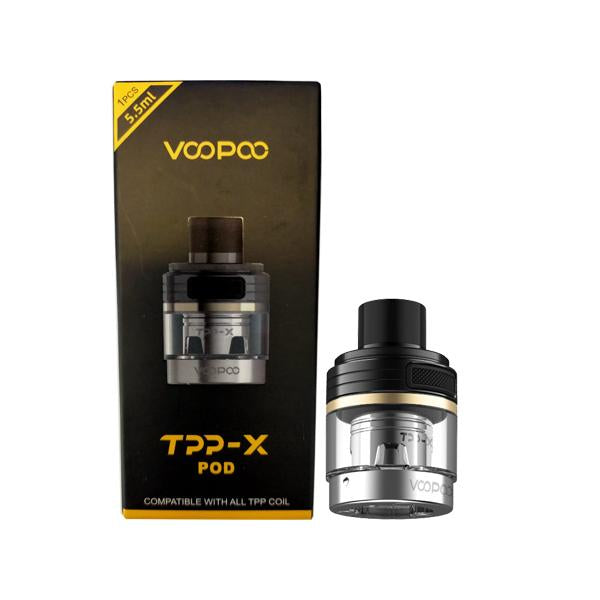 made by: Voopoo price:£6.56 Voopoo TPP-X Replacement Pod Large next day delivery at Vape Street UK