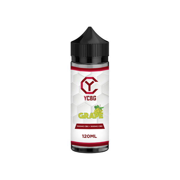 made by: yCBG price:£39.90 yCBG 1000mg CBD + 1000mg CBG E-liquid 120ml (BUY 1 GET 1 FREE) next day delivery at Vape Street UK