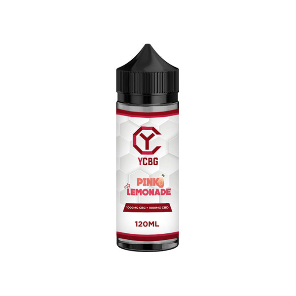 made by: yCBG price:£39.90 yCBG 1000mg CBD + 1000mg CBG E-liquid 120ml (BUY 1 GET 1 FREE) next day delivery at Vape Street UK