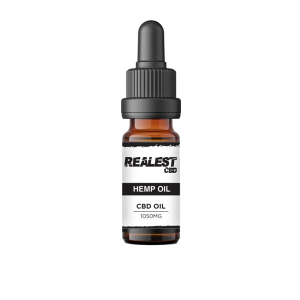 made by: Realest CBD price:£24.23 Realest CBD 1050mg CBD 10ml Hemp Oil next day delivery at Vape Street UK