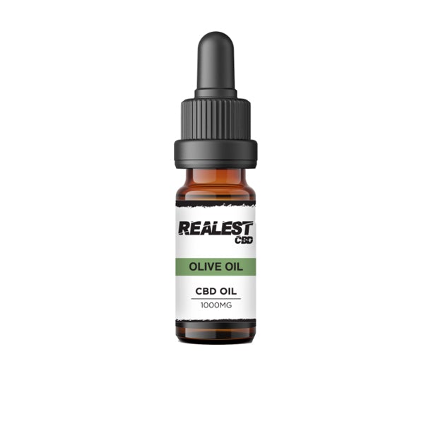 made by: Realest CBD price:£17.95 Realest CBD 1000mg CBD 10ml Olive Oil next day delivery at Vape Street UK