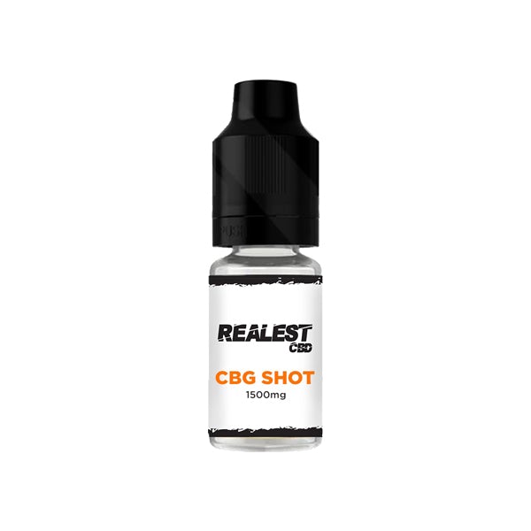 made by: Realest CBD price:£16.50 Realest CBD 1500mg CBG E-Liquid Booster Shot 10ml next day delivery at Vape Street UK