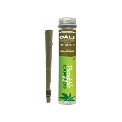 made by: Cali Cones price:£6.30 Cali Cones Cordia 30mg Full Spectrum CBD Infused Palm Cone - Pineapple Express next day delivery at Vape Street UK