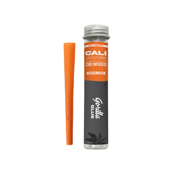 made by: Cali Cones price:£5.25 Cali Cones Goji Berry 30mg Full Spectrum CBD Infused Cone - Gorilla Glue next day delivery at Vape Street UK