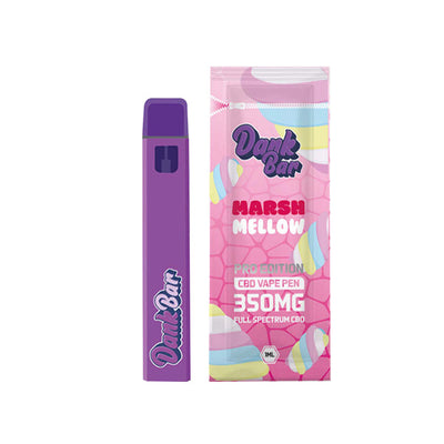 made by: Purple Dank price:£9.90 Dank Bar Pro Edition 350mg Full Spectrum CBD Vape Disposable by Purple Dank - 12 flavours next day delivery at Vape Street UK