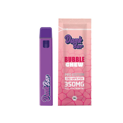 made by: Purple Dank price:£9.90 Dank Bar Pro Edition 350mg Full Spectrum CBD Vape Disposable by Purple Dank - 12 flavours next day delivery at Vape Street UK