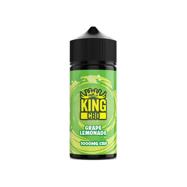 made by: King CBD price:£20.90 King CBD 1000mg CBD E-liquid 120ml (BUY 1 GET 1 FREE) next day delivery at Vape Street UK