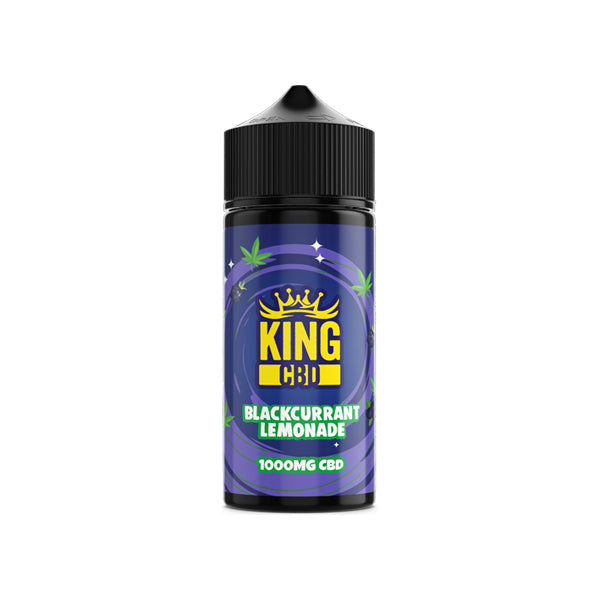 made by: King CBD price:£20.90 King CBD 1000mg CBD E-liquid 120ml (BUY 1 GET 1 FREE) next day delivery at Vape Street UK