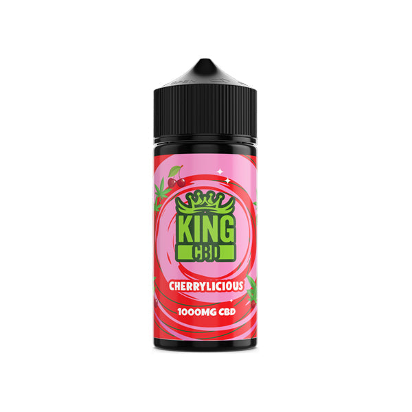 made by: King CBD price:£20.90 King CBD 1000mg CBD E-liquid 120ml (BUY 1 GET 1 FREE) next day delivery at Vape Street UK