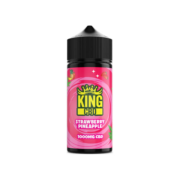 made by: King CBD price:£20.90 King CBD 1000mg CBD E-liquid 120ml (BUY 1 GET 1 FREE) next day delivery at Vape Street UK