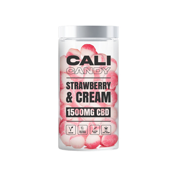 made by: The Cali CBD Co price:£15.11 CALI CANDY 1500mg CBD Vegan Sweets (Large) - 10 Flavours next day delivery at Vape Street UK